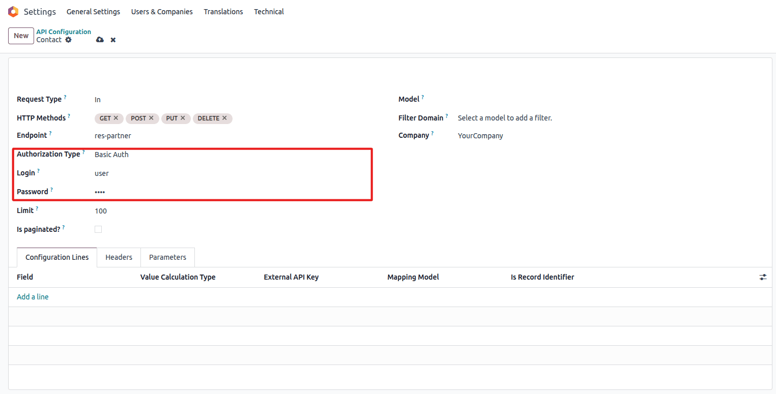 Basic Authentication